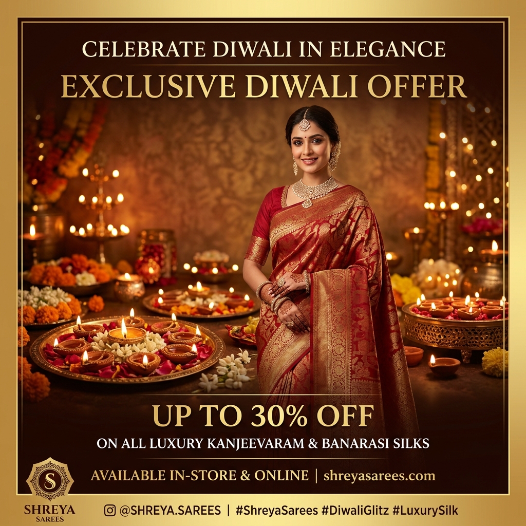 Generated Saree Ad