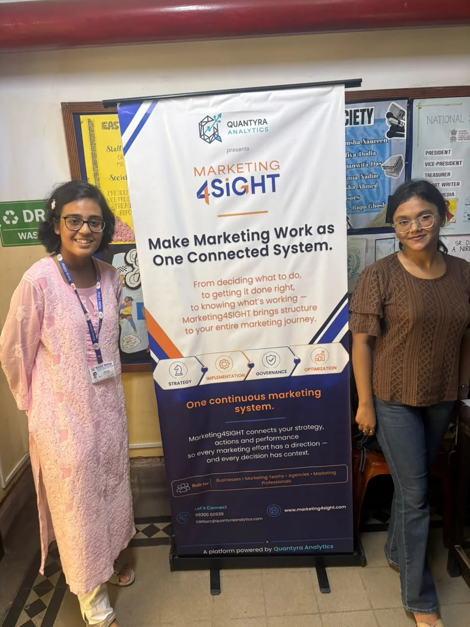 Marketing4SIGHT at Loreto College, Kolkata