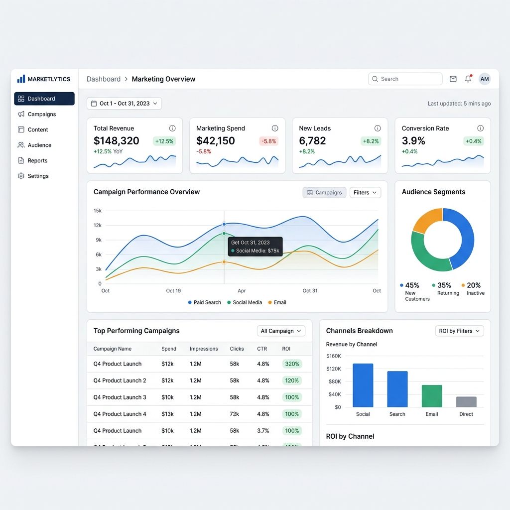In-House Marketing Dashboard